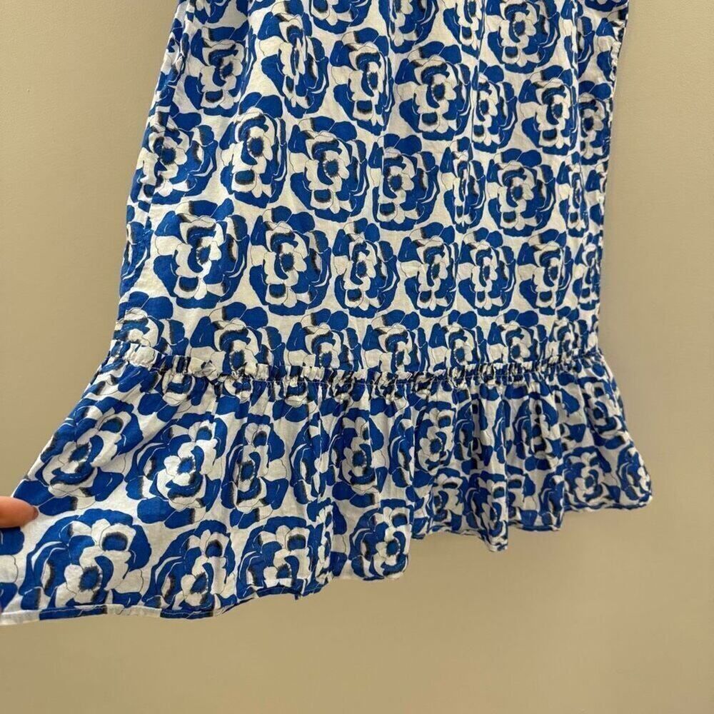 Thakoon x RTR Blue Printed Ruffle Dress ❤️‍🩹 - Picture 8 of 9